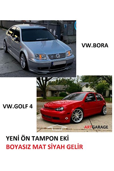 Bodykitartgarage GOLF 4-BORA YENİ ÖN EK(BOYASIZ)FİBERGLASS