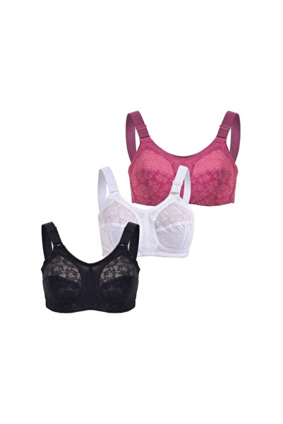 LASSO 3 Unlined Lace Bras - BR 200002
