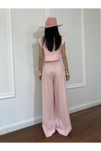 CC STORE RANIA long linen set, consisting of top and long pants