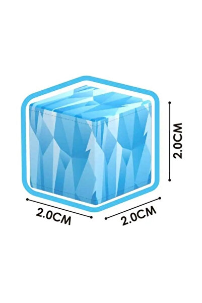 Toyska Creative Minecraft Ice magnetic cube set, 93 pieces, multicolor