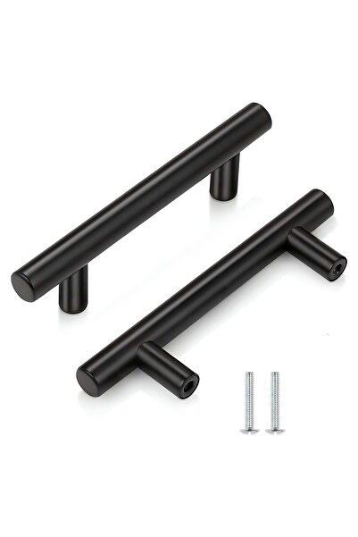 First pro مجموعة من 5 مقابض لخزانة المطبخ، مقابض أبواب مطبخ من الفولاذ المقاو...