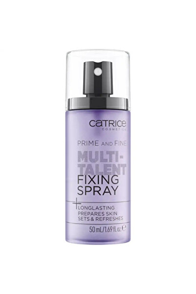 Catrice Prime And Fine Multi Talent Fixing Spray Improves The Makeup Wear And...