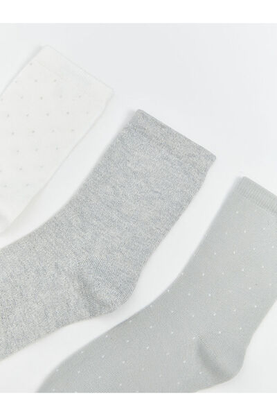 LC Waikiki Блестящи селекции от Shining Store | 5-пакет дамски чорапи без шарки