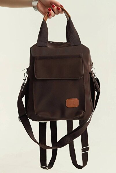 Marvelis Γυναικείο μαλακό δερμάτινο σατέν τσαντάκι και σακίδιο πλάτης Lossa