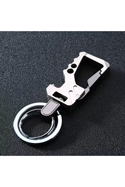 Choice1 Silver Multifunctional Men's key Chain Metal Waist Belt Clip Anti-los...
