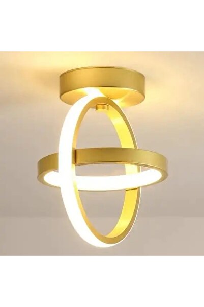 LED CONCEPT LED chandelier with three types of light, gold, round, 40W, 20x18x24cm