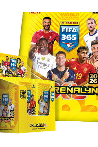 Next Plus مجموعة جديدة من بطاقات لاعبي كرة القدم المرخصة من فيفا 365 لعام 2026، حزمة ميجا ستارتر + 50 (50*6=300 بطاقة)