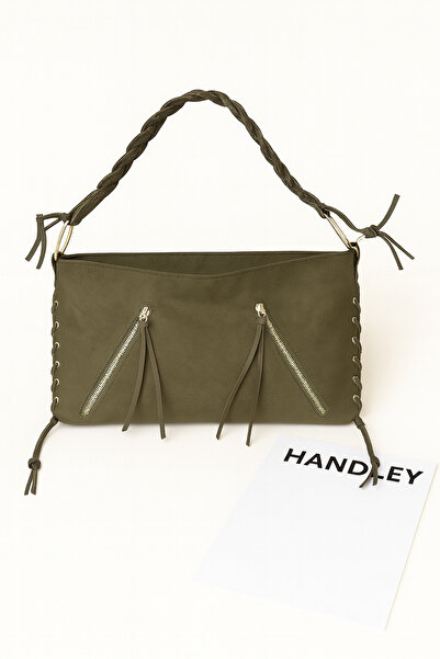Handley Γυναικεία τσάντα ώμου και χεριού Bohemian Suede – Σχέδιο με λεπτομέρε...