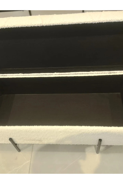 DEC13 Modern rectangular storage bench in different colors, 90 cm