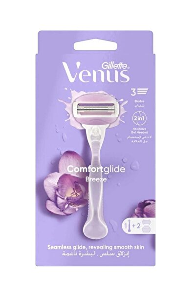 Gillette Venus Venus Gillete Venus Comfortglide Breeze Handle + 2 Blades