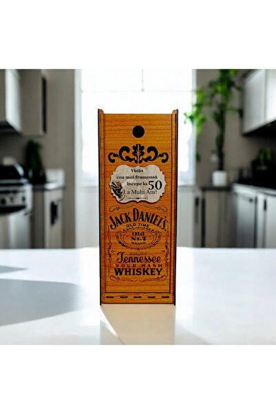 OEM Personalized whiskey box with standard message, personalized gift for friends, family, godparents,