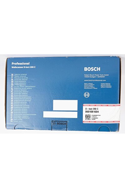 Bosch Professional Wall Scanner D-tect 200 C (2 12V Batteries, Locating Voltage-Conducting Wires, Me