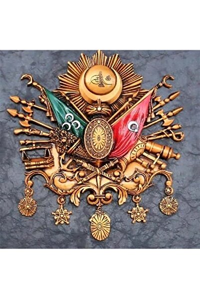 Dialands Mozaik Osmanlı Arması 60x60cm T2992 Dialands Elmas Mozaik Tablo
