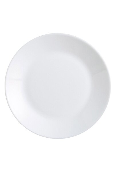 Vervo.ro pentru minți curioase Set of 6 Opal Plates, White, 25 cm diameter