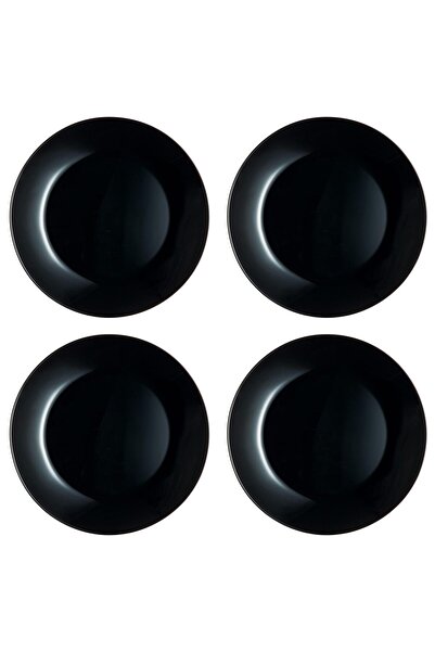 Vervo.ro pentru minți curioase Set of 4 Opal Black Fruit Plates 18 cm