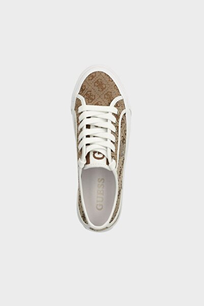 Guess Kadın Logolu Sneaker Ayakkabı FLGJEAFAL12