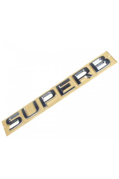 Yan Sanayi حقيبة كروم فاخرة مكتوب عليها SUPERB متوافقة مع موديلات SUPERB 20013>