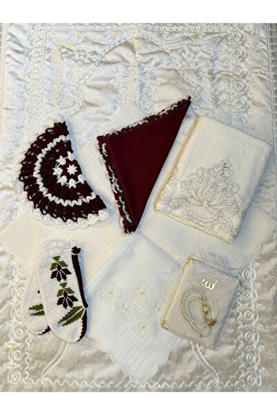 Şatilli Handmade Çeyizlik hediyelik bohça gelin kaynana bohça patik lif iğne ...