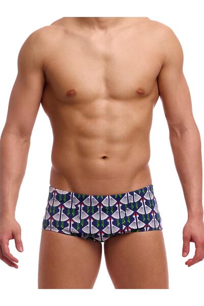 Funky Trunks Men's Classic Swim Trunks - Sitting Duck (Men's Classic Trunk)
