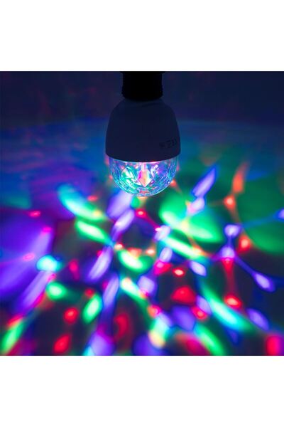 OEM Bec de Petrecere cu Telecomanta & LED Multicolor 3W