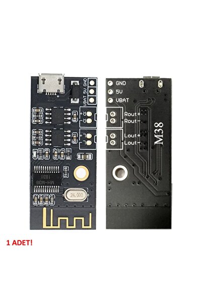 Genel Markalar Mh-m38 Bluetooth 4.2 Mp3 Ses Modülü 2 Kanal 5watt Anfi Kuvvetlendirici Kablosuz Ses Kartı