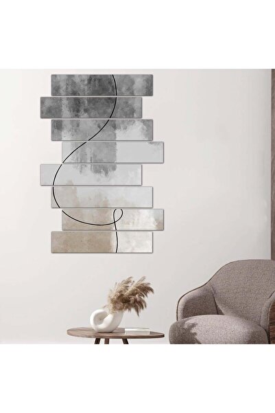 Generic Abstract Art Wall Panel - 24148 - Divided into eight pieces