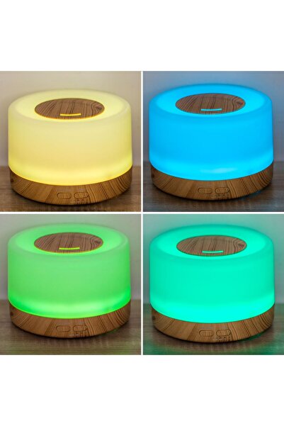 OEM Electric Perfume Diffuser with Colorful LED Light Ø15.5x10.5cm for Room - 500ml