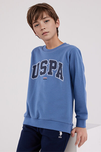 U.S. Polo Assn. Uspa Printed Boys' Tracksuit Set – Relaxed Fit, Sporty Style