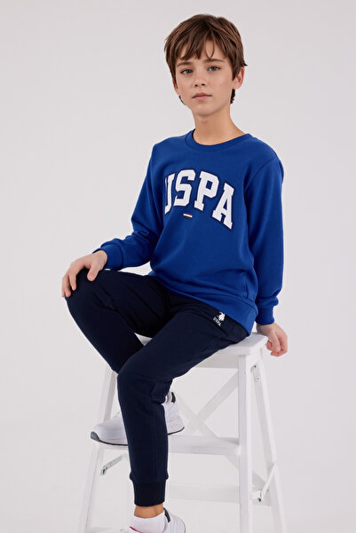 U.S. Polo Assn. Uspa Printed Boys' Tracksuit Set – Relaxed Fit, Sporty Style