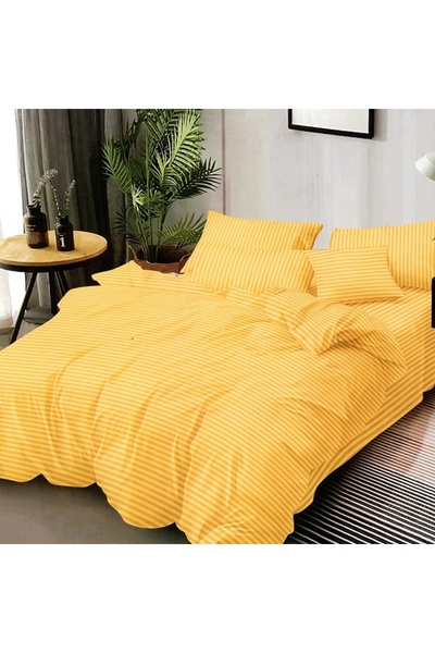 OEM Lenjerie de Pat Damasc Elden Galben (Finet)