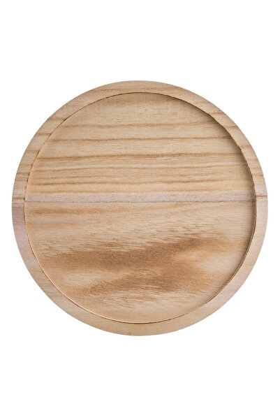 OEM Decorative Glass Dome with Wooden Base Ø20x31cm