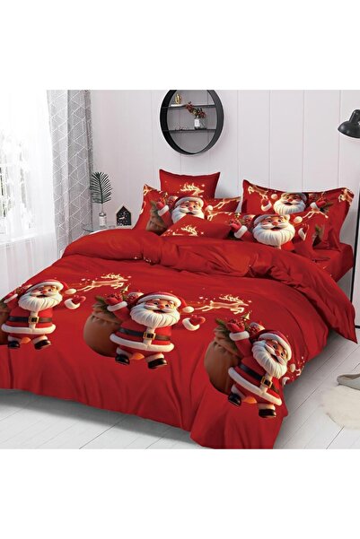 OEM Christmas Winter V19 Bed Linen 6 Pieces (Fine)