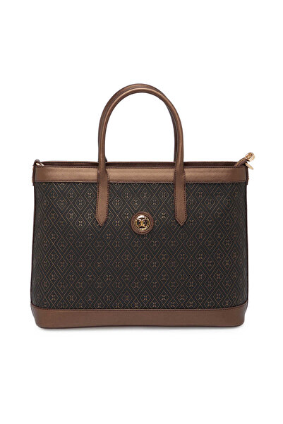 Tergan Print Kadın Çapraz Askılı Çanta