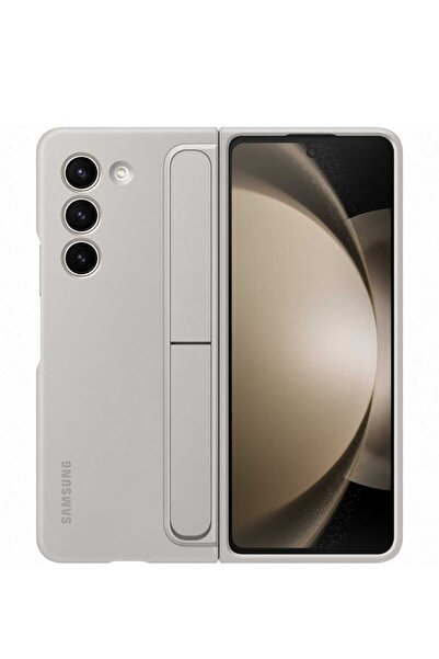 Samsung Standing Case with Strap for Galaxy Fold5, Sand