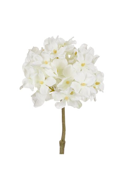 OEM Floare Artificiala Hortensie Alba 24cm
