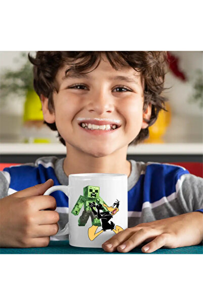OEM Daffy Duck Minecraft Creeper mug