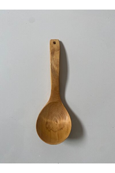 YAZICI ملعقة طعام من الخيزران الطبيعي 100%، ملعقة شوربة، ملعقة زخرفية