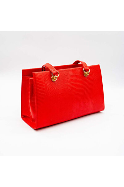 Love Moschino RED BAG - ECOLOGICAL LEATHER