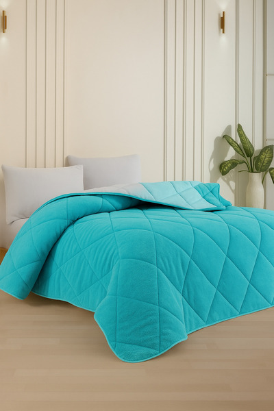 cs ilkim لحاف ناتورايه دبل لاكس ويلسوفت مزدوج الجوانب 195 × 215