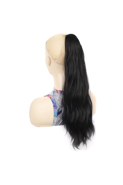 animis beauty Extensie Coada par Neagra, usor creata, prindere cleste, 56 cm,...