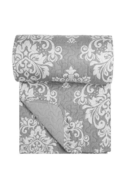 OEM Double-Sided Grey Damask Quilt 230x160cm