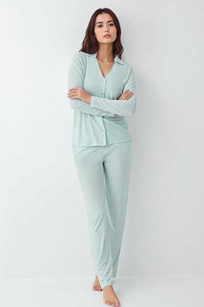 Pierre Cardin Women Modal Cotton Pajama Set with Socks Gift Qp9K1R1K5R