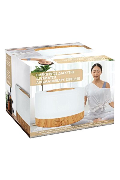 OEM Electric Perfume Diffuser with Colorful LED Light Ø15.5x10.5cm for Room - 500ml