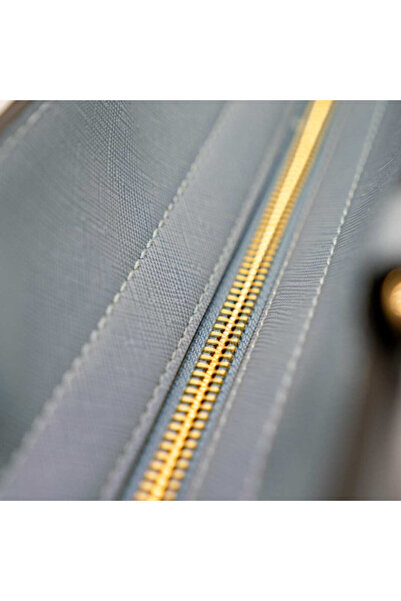 TWINSET - GEANTĂ SHOPPER - SAFFIANO BLUE