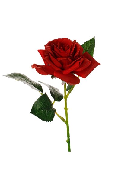OEM Τεχνητό Λουλούδι Κόκκινο Τριαντάφυλλο 32 εκατοστά