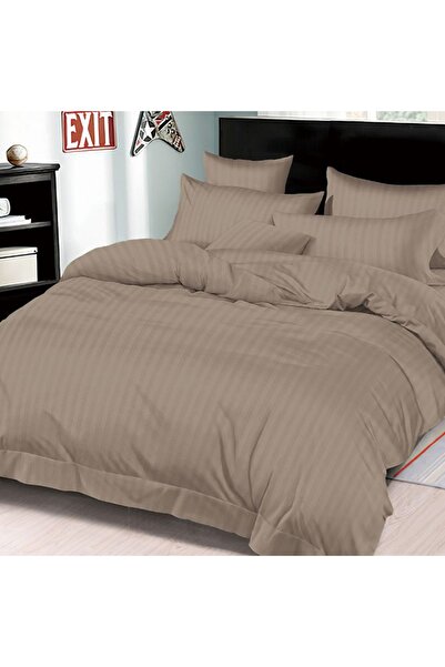 Talis Damask Linen with Elastic 180x200 Premium Brown (Fine) TLX