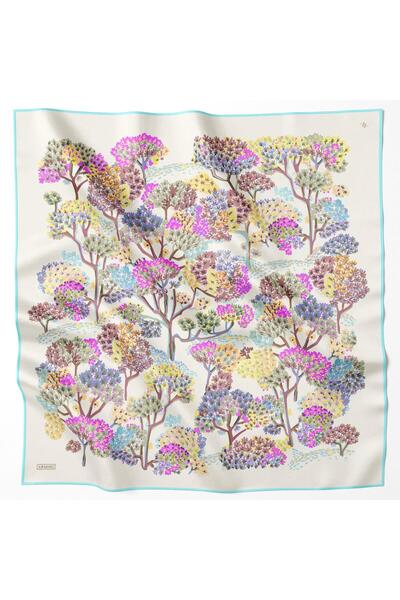 Armine Μεταξωτό Φουλάρι - 9209D-31 - Τιβίλ