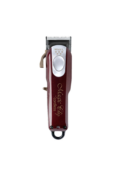 Wahl Wahl Professional Corded and Cordless Magic Clip 08148-241H Hair Clipper - Dark Red