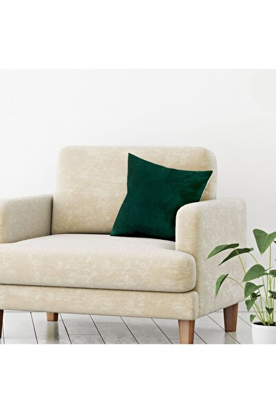 OEM Winter Decorative Pillowcase Green Velvet 45x45cm