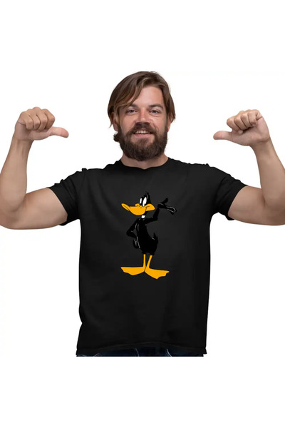 OEM Мъжка тениска Black Duck Daffy Duck